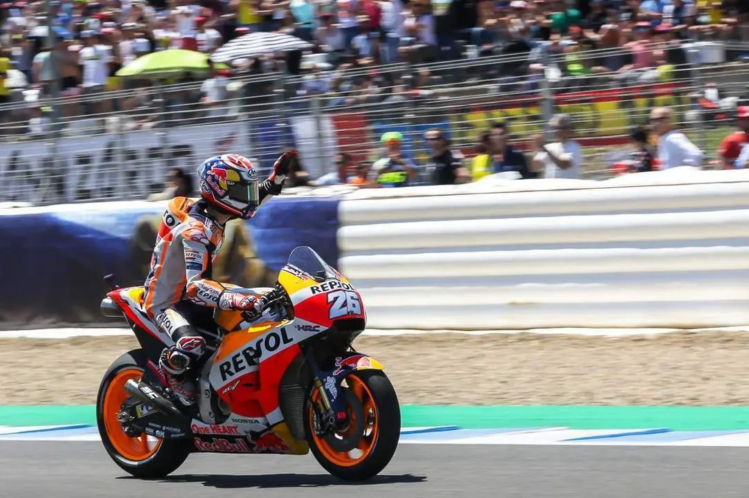 Dani Pedrosa en el Circuito de Jerez - Cristo Garc&iacute;a