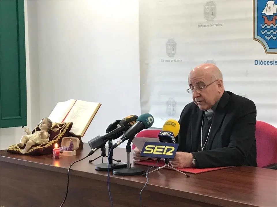 Jos&eacute; Vilaplana, obispo de Huelva. - EP