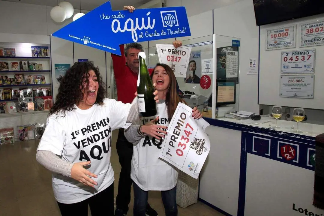 El 03.347, Gordo de la Loter&iacute;a de Navidad 2018 cae en Algeciras
