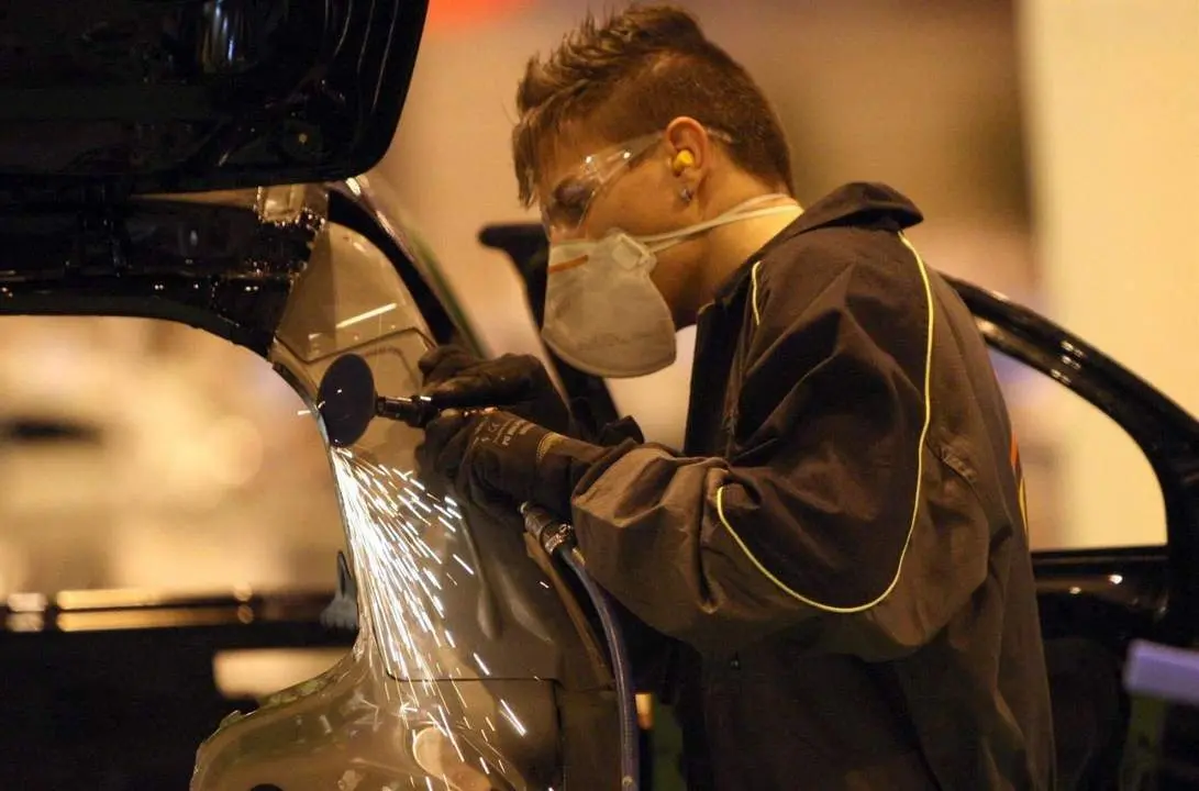 Un trabajador. - VH