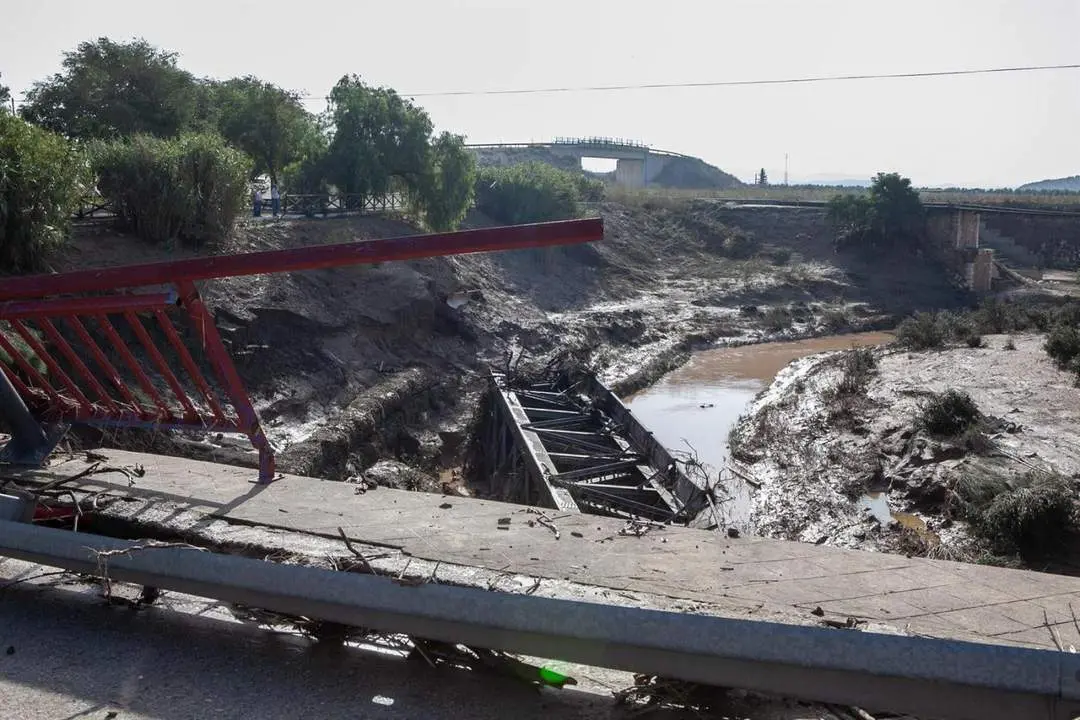 Destrozos del temporal. - EP
