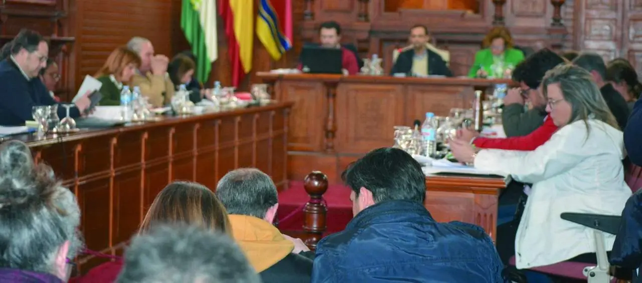 Pleno municipal. - C. Cruz