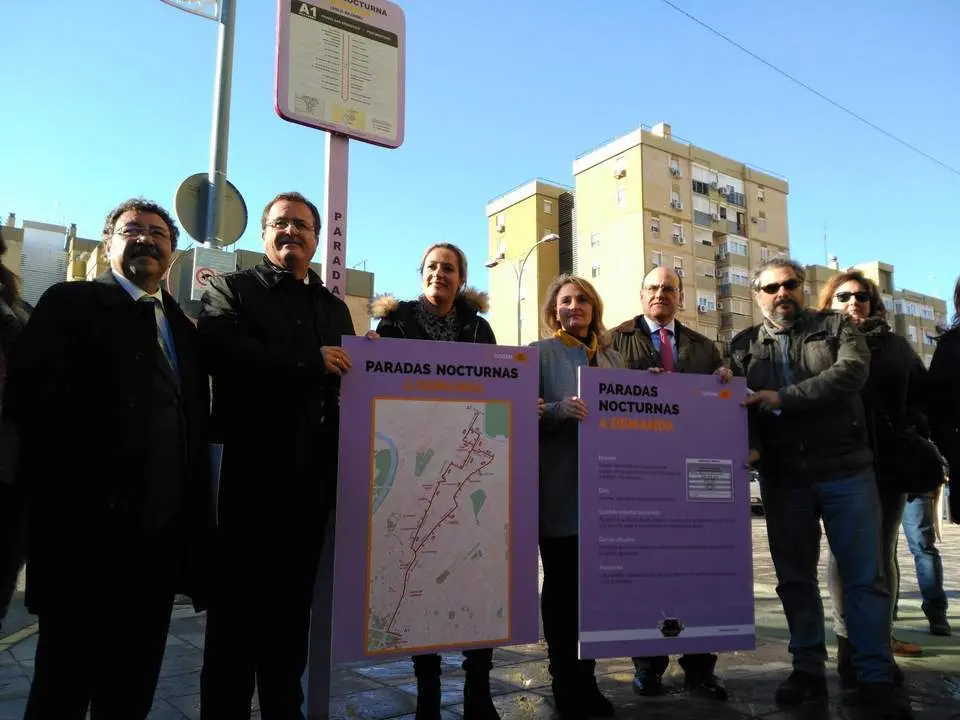 Tussam activa este viernes las paradas "antiacoso" en la l&iacute;nea A1
