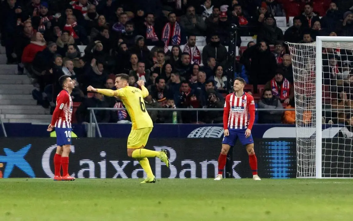 Atl&eacute;tico-Girona. - EFE