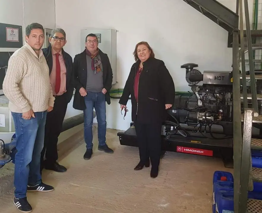 Visita al nuevo dep&oacute;sito de Giahsa en Rosal de la Frontera. - VH