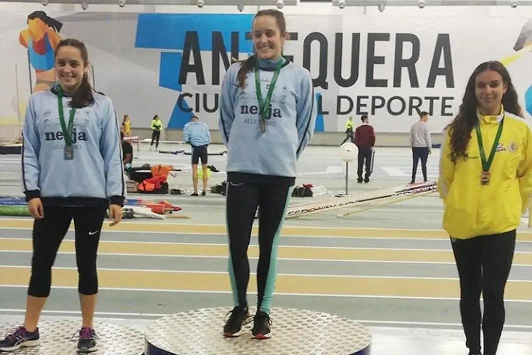 Marta Vargas -a la derecha- qued&oacute; tercera - A. I.