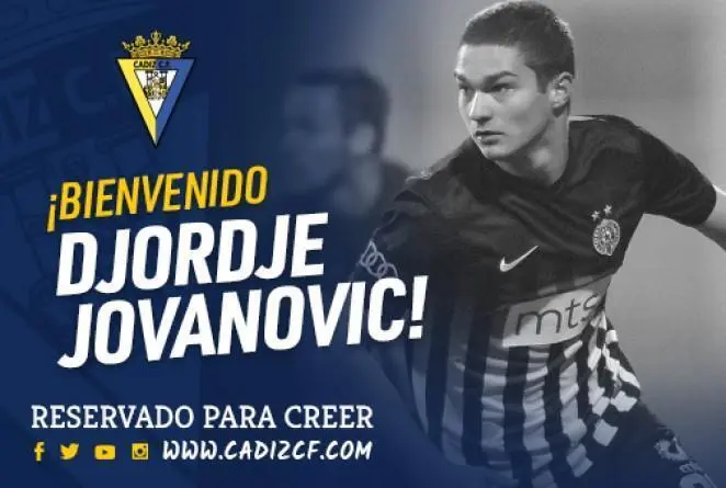 Djordje Jovanovic - C&aacute;diz CF
