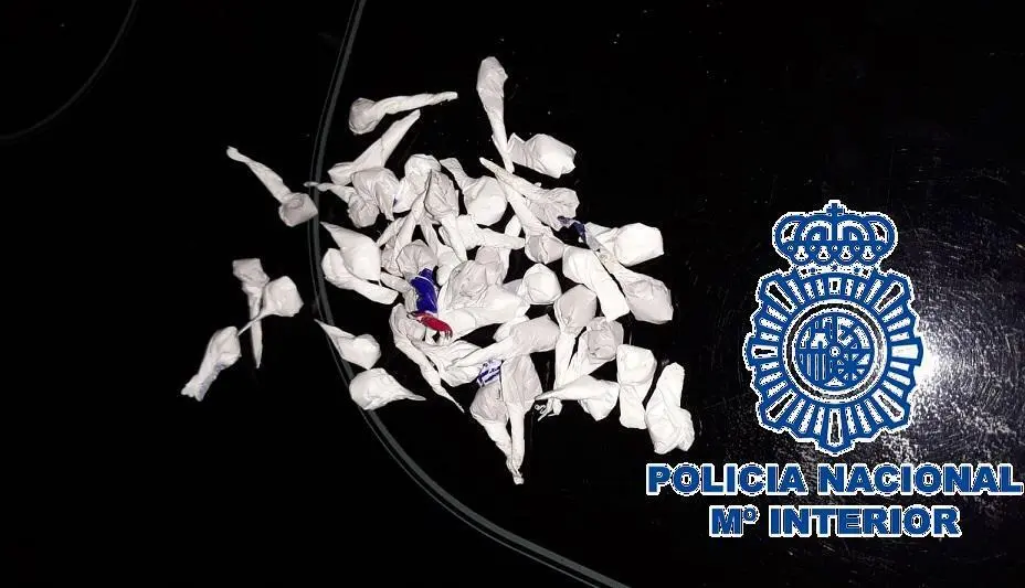 Droga incautada por la Polic&iacute;a.