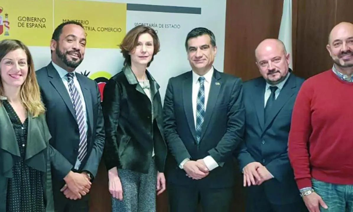 Reuni&oacute;n en la Secretaria de Estado de Turismo. - Cedida