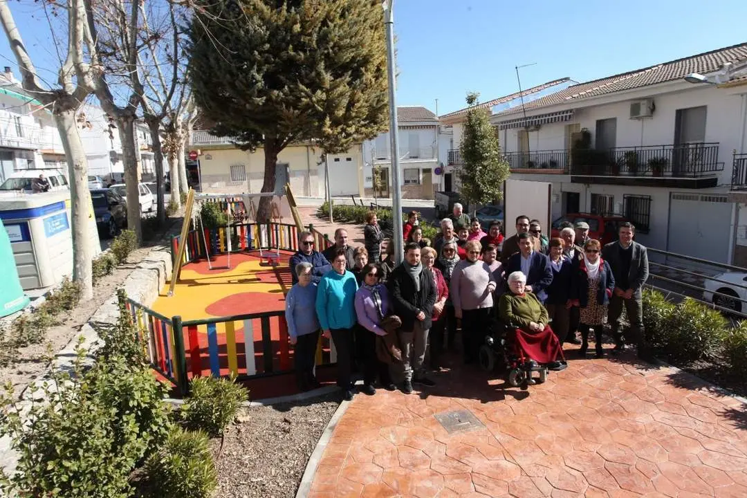 Visita al parque de la calle Uruguay.  - MAP