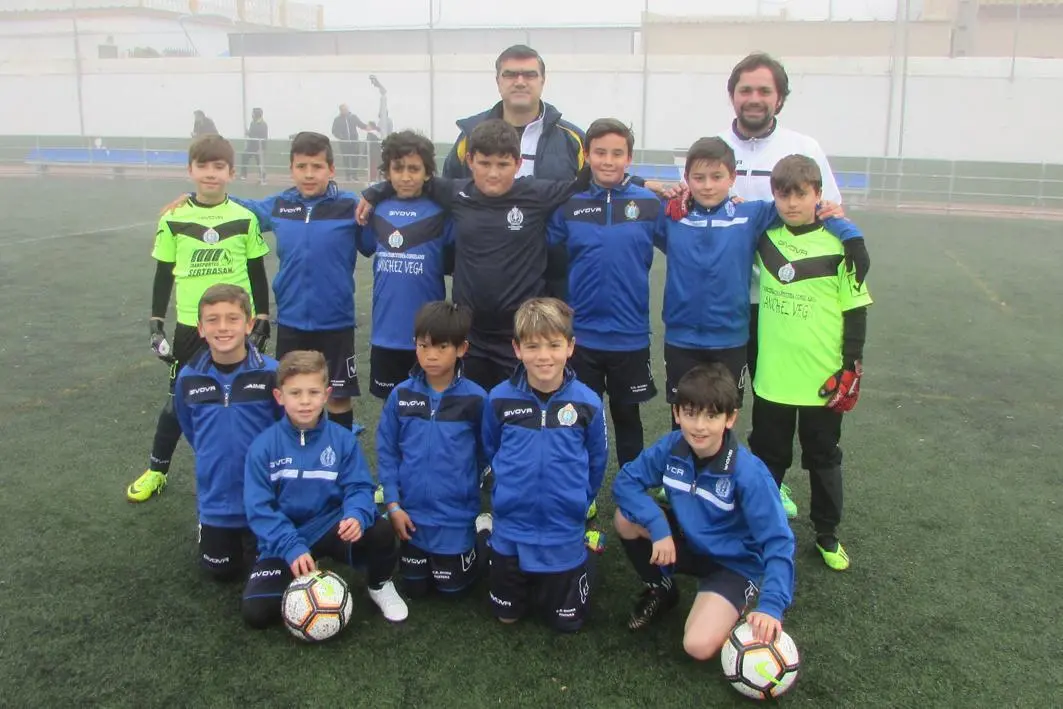 El equipo benjam&iacute;n A de la Divina Pastora - Ra&uacute;l. J. Bustillos