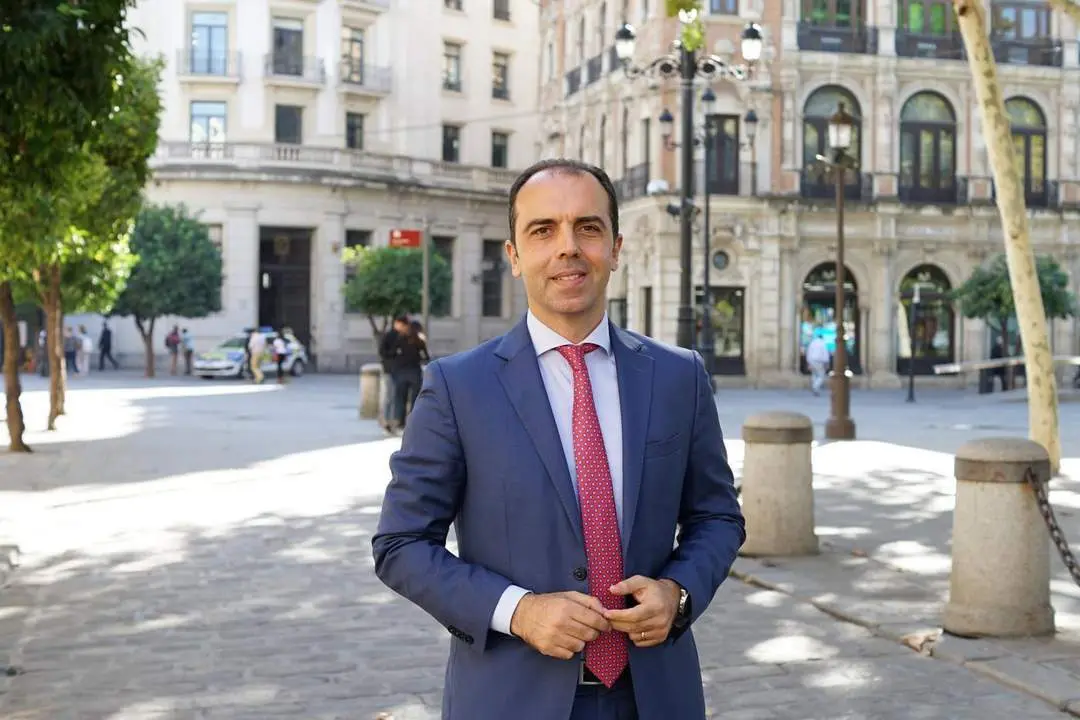 Javier Mill&aacute;n, portavoz de Cs en el Ayuntamiento de Sevilla. - Cs