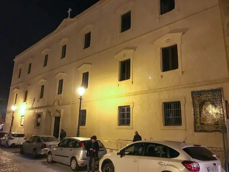 La fachada de Santo Domingo tras su restauraci&oacute;n - Cristo Garc&iacute;a
