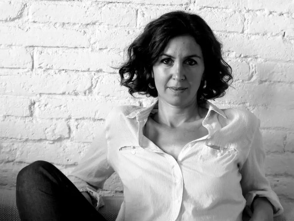 La escritora Cristina Campos. - V.M.
