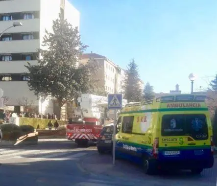 Incendio en un hotel. - Europa Press