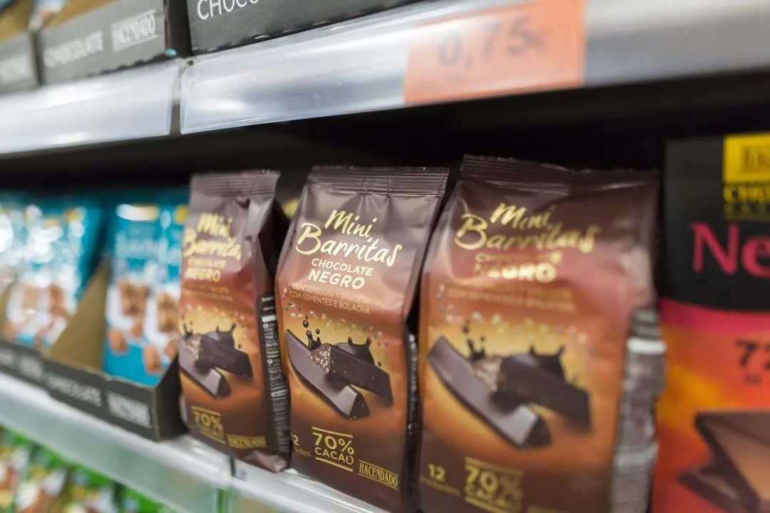 El Observatorio reconoce la innovaci&oacute;n de productos de Mercadona, como en el caso de las mini barritas de chocolate.  - Mercadona