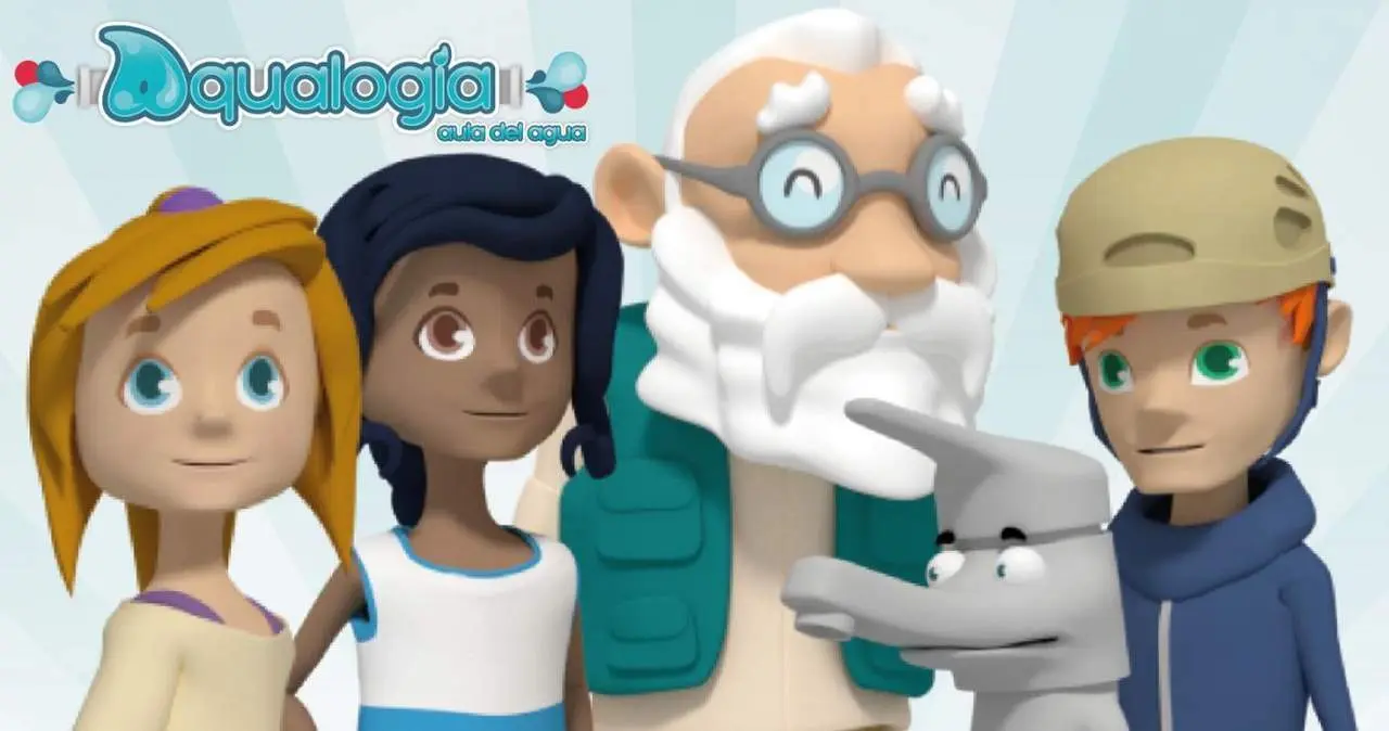 Personajes de Aqualogia; el aula del agua. - VH
