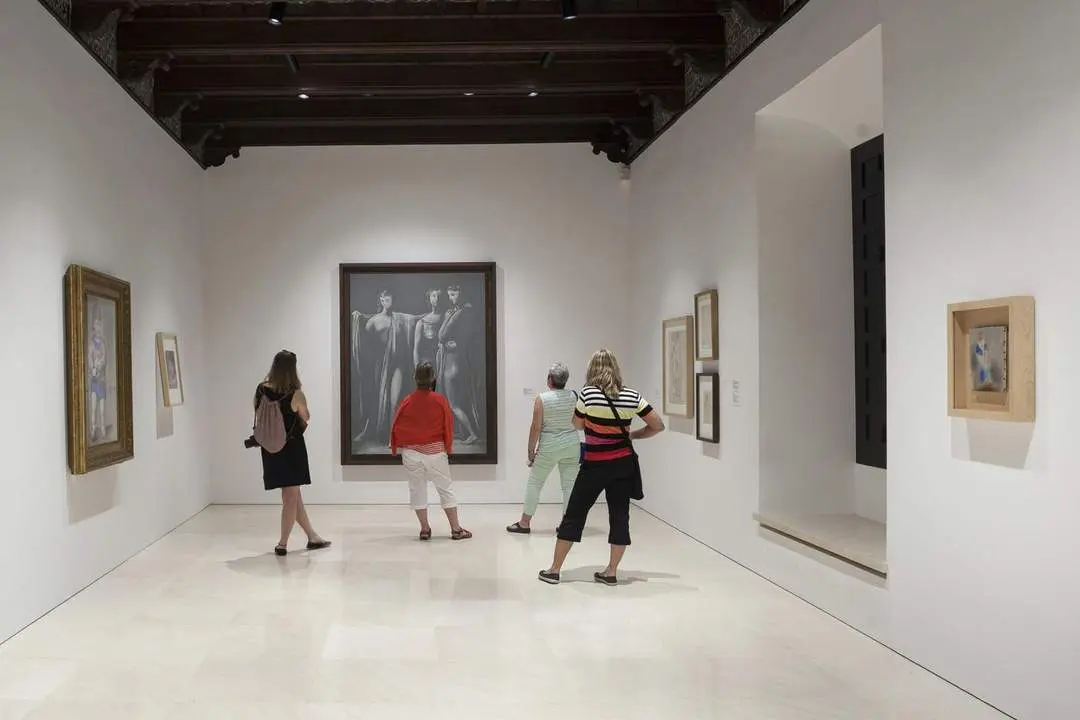 Visitantes en el museo. - Museo Picasso