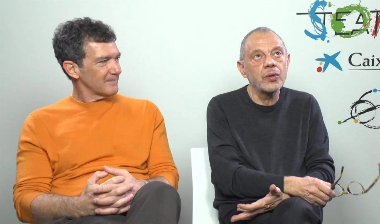 Antonio banderas (drch) y Llu&iacute;s Pasqual (izq). - ep