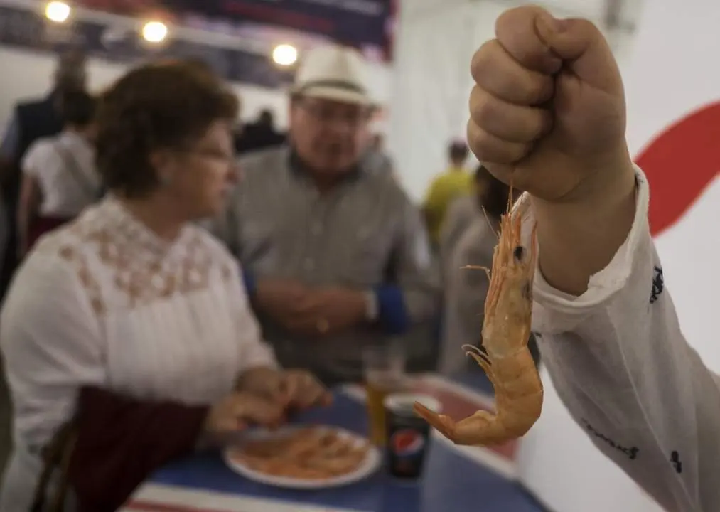 Feria de la Gamba. - EFE