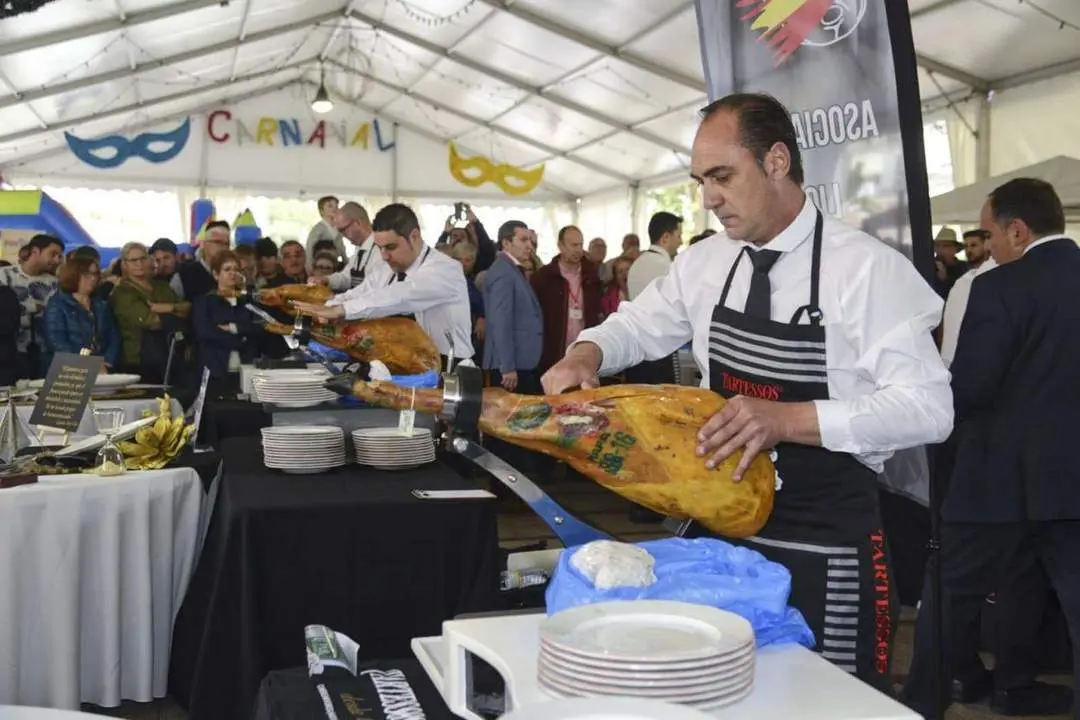 Antonio S&aacute;nchez, mejor cortador de jam&oacute;n de Espa&ntilde;a