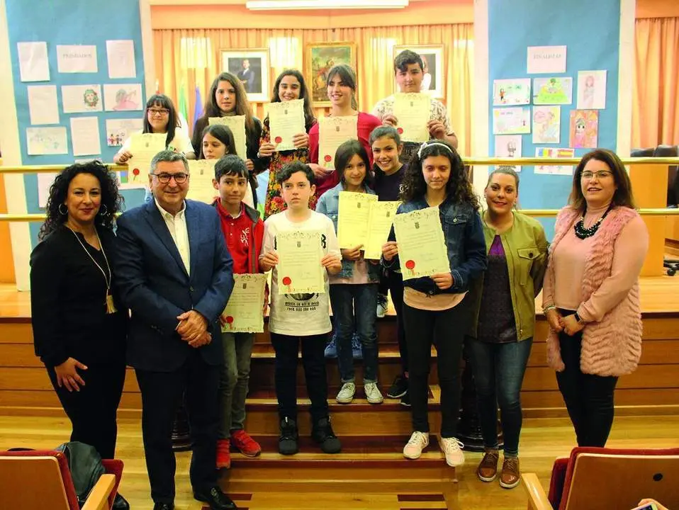 Premiados en el concurso de dibujo y relato - Viva M&aacute;laga