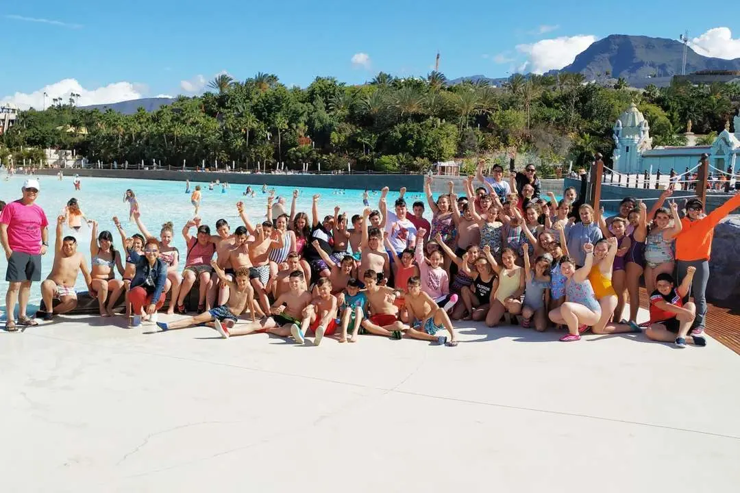 Los alumnos del CEIP Maestra Caridad Ruiz en Tenerife - A. I.