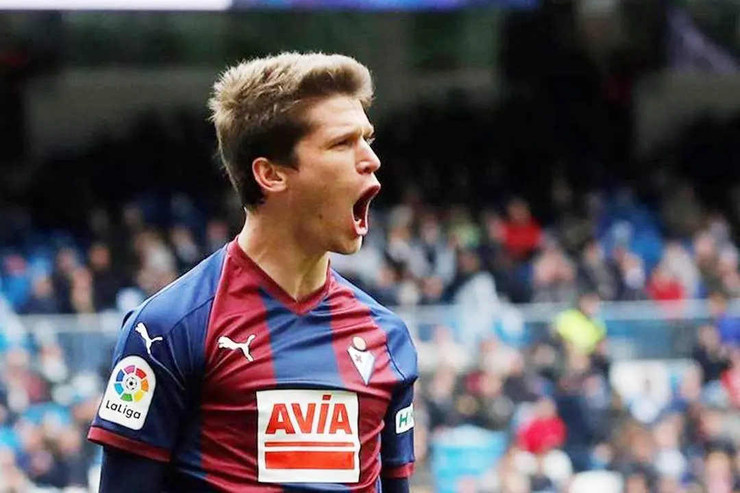 Marc Cardona no olvidar&aacute; nunca haber marcado un gol en el Estadio Santiago Bernab&eacute;u - A. I.