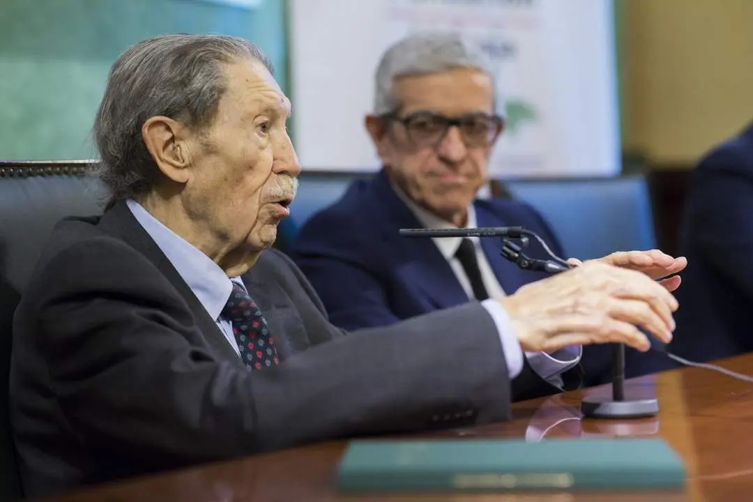 Manuel Alc&aacute;ntara (i) y Braulio Medel (d). - Carlos D&iacute;az