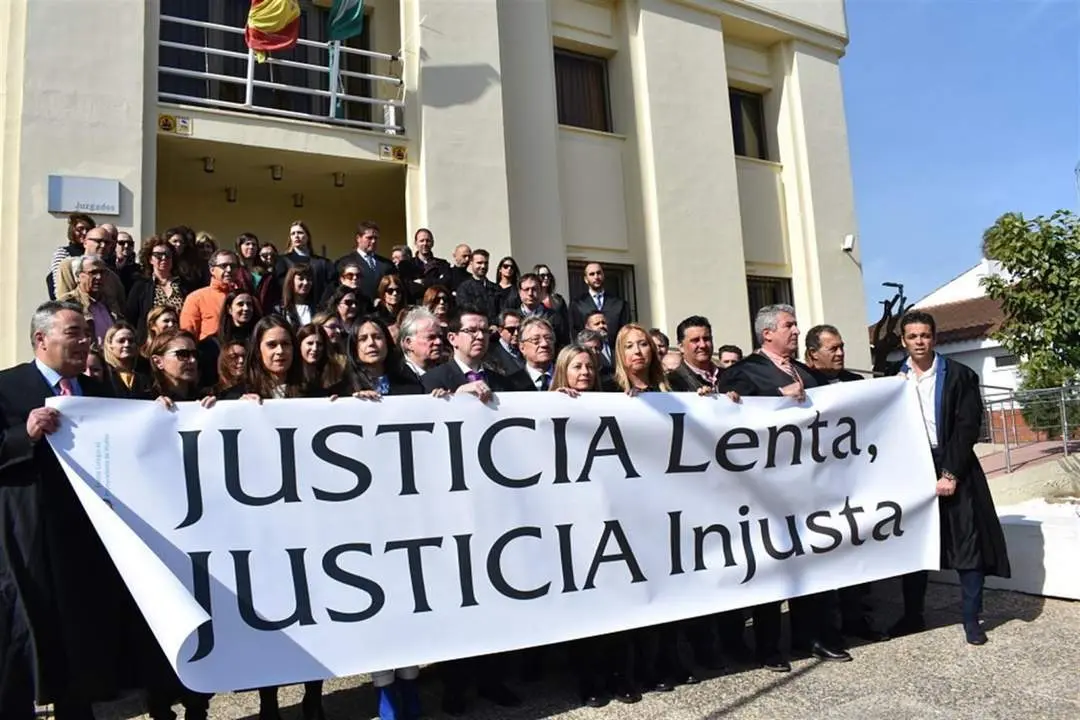 Protestas en Huelva. - Europa Press