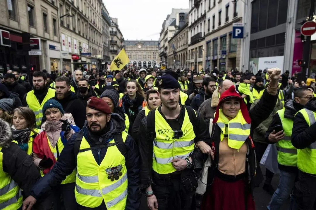 Protestas en Francia. - EFE
