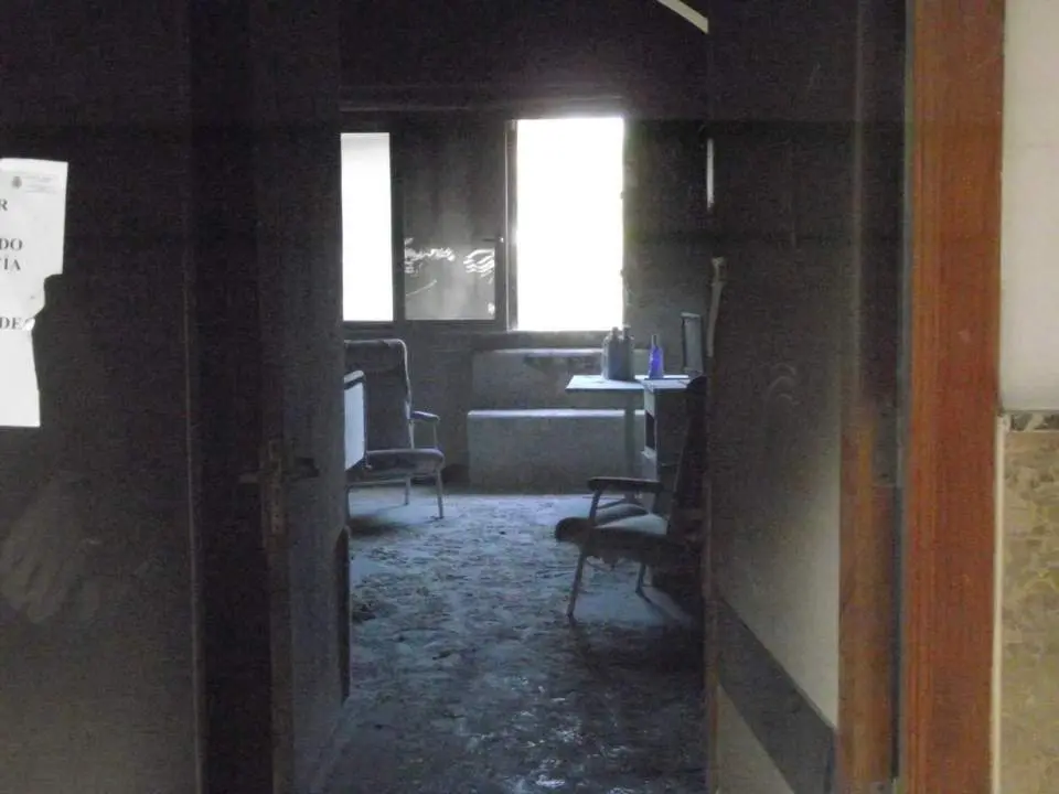 Habitaci&oacute;n afectada. - Ra&uacute;l J. Bustillos.