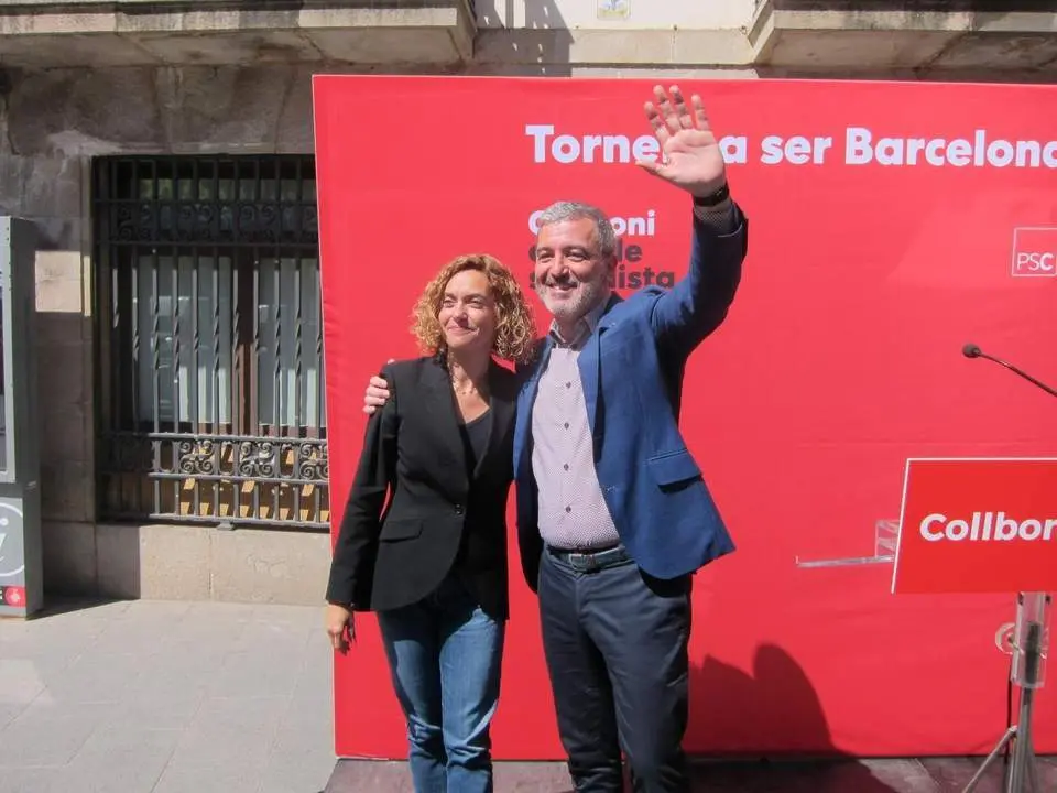 Batet y Collboni. - Europa Press