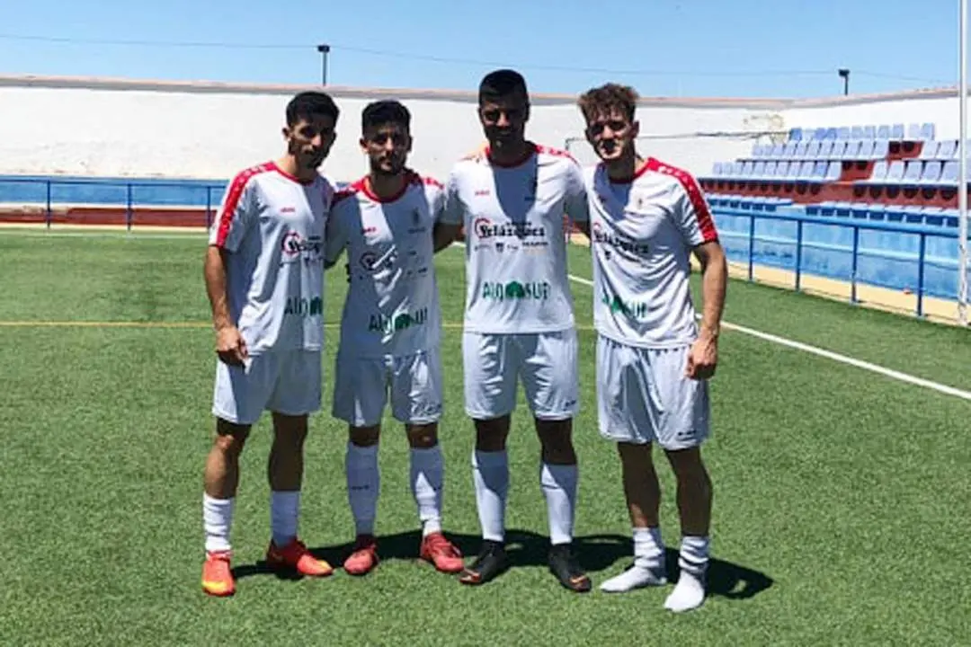Los sanluque&ntilde;os Brando, Adri, Alberto y Adri, del Antoniano - A. I.