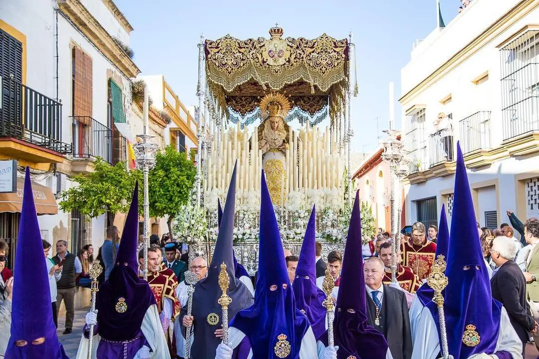 La Candelaria, el pasado Lunes Santo.  - Cristo Garc&iacute;a