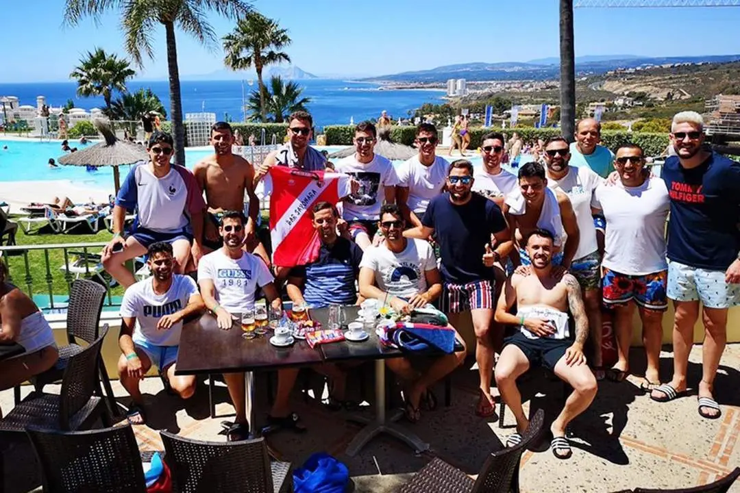 La UD Algaida en su visita a Manilva - A. I.