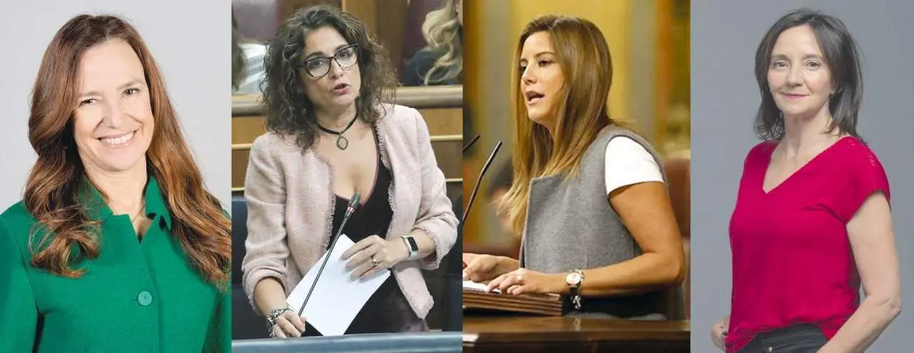 Jim&eacute;nez Becerril, Montero, Salmer&oacute;n y M&aacute;rquez. - Archivo