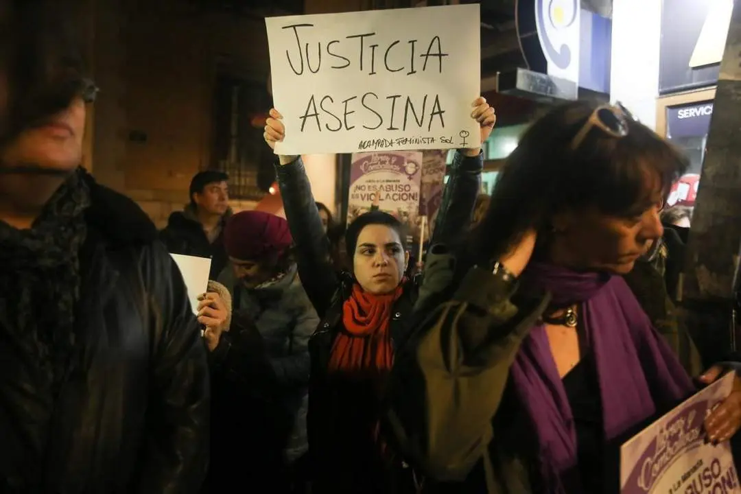 Manifestaci&oacute;n contra la sentencia de la Manada. - EP