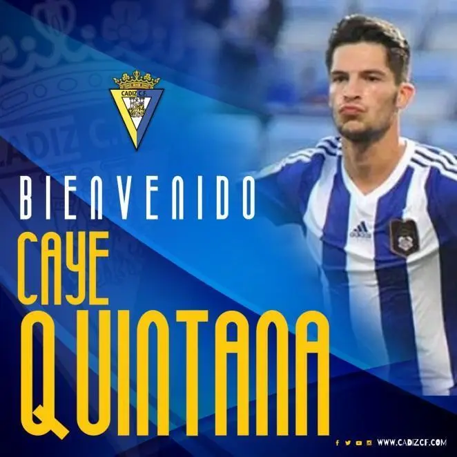 Caye Quintana - C&aacute;diz CF
