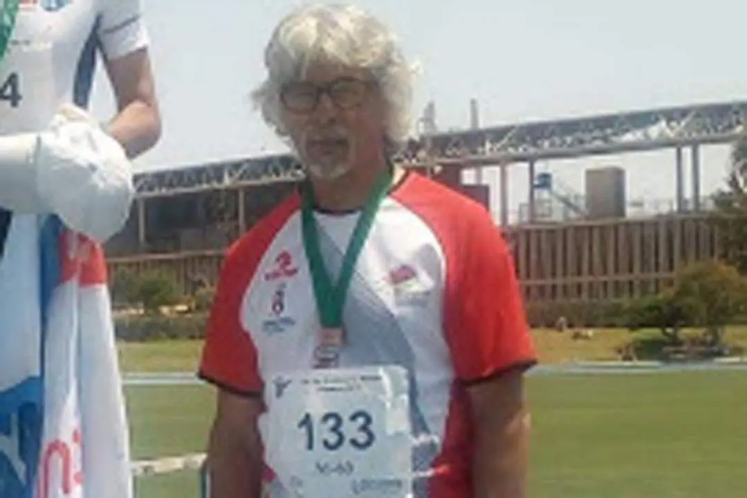 Tom&aacute;s Ceballos, en el podium en Almer&iacute;a - A. I.