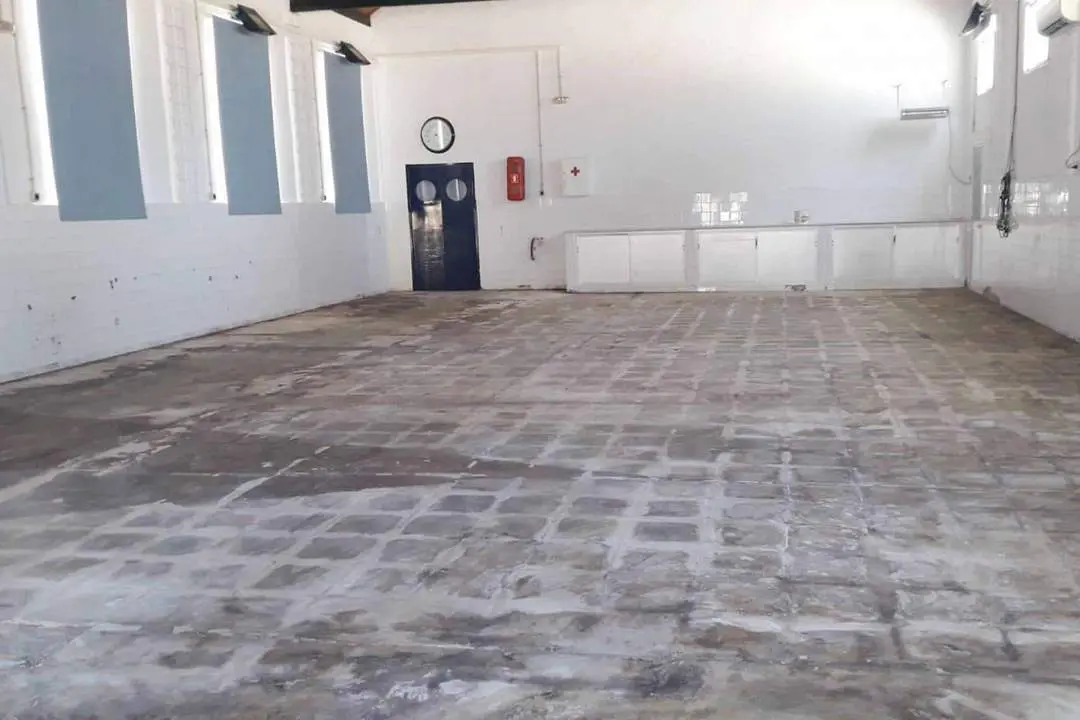 El comedor est&aacute; en obras pero listo para cuando comience el curso escolar - A. I.