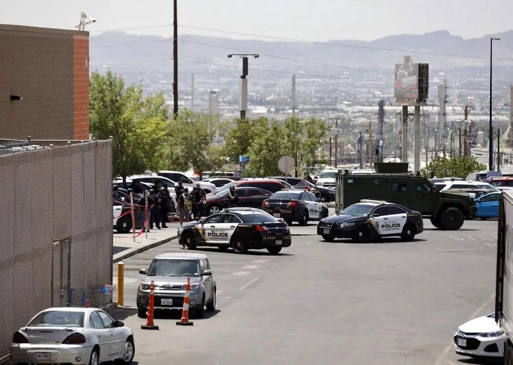 Tiroteo en El Paso (Texas). - EFE