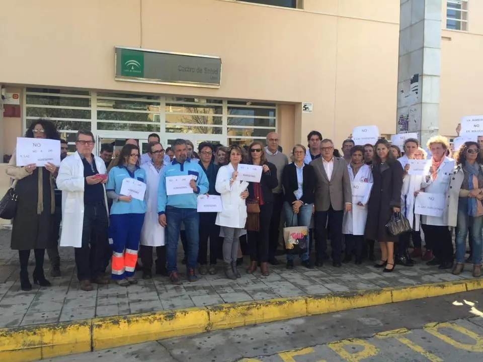 Protesta contra las agresiones. - VH