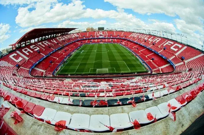 Imagen del Ram&oacute;n S&aacute;nchez Pizju&aacute;n durante un encuentro de la pasada temporada - UEFA