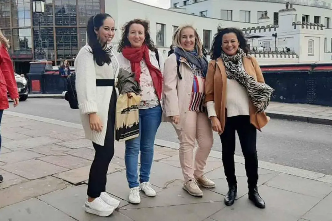 La representaci&oacute;n del CEIP Maestra Caridad Ruiz en Londres - A. I.