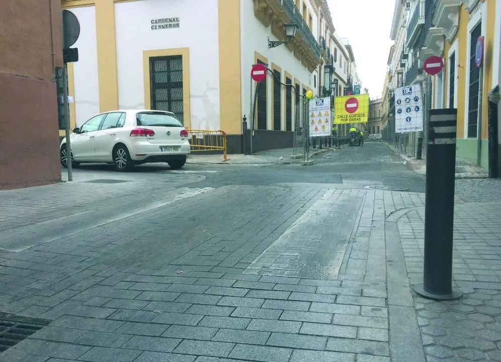 La plataforma &uacute;nica se instalar&aacute; en toda la calle San Vicente. - viva