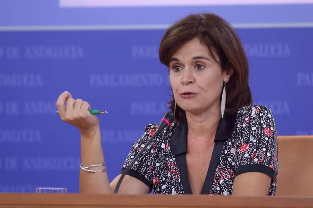 La portavoz adjunta de Podemos, Esperanza G&oacute;mez. - EP