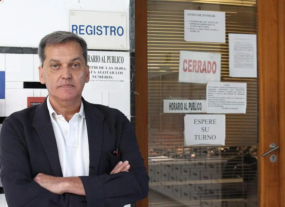 El portavoz de Cs Sanl&uacute;car, Javier Porr&uacute;a. - Informaci&oacute;n.