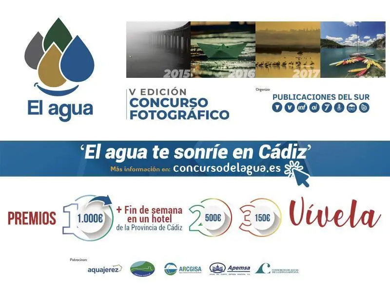 V Concurso Fotogr&aacute;fico del Agua.