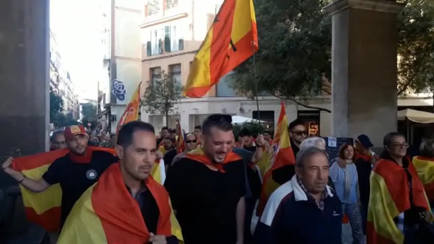 Manifestaci&oacute;n a favor de los Cuerpos y Fuerzas de Seguridad del Estado